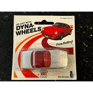Vintage Dyna-Wheels Silver C4 Corvette 1/64 Diecast New NIP